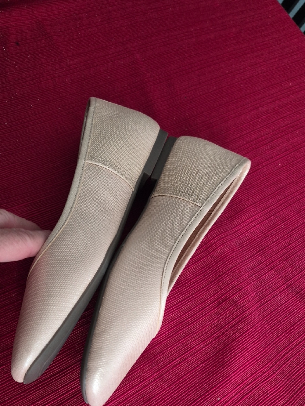 NWT Vionic Ballet ORINDA Flats in Light Tan Size 7.5 - Picture 2 of 7